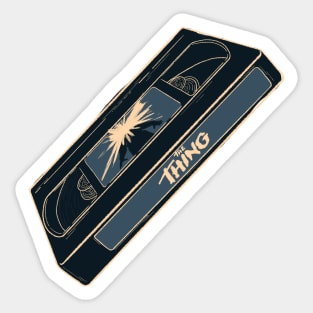 VHS Tape - The Thing Sticker